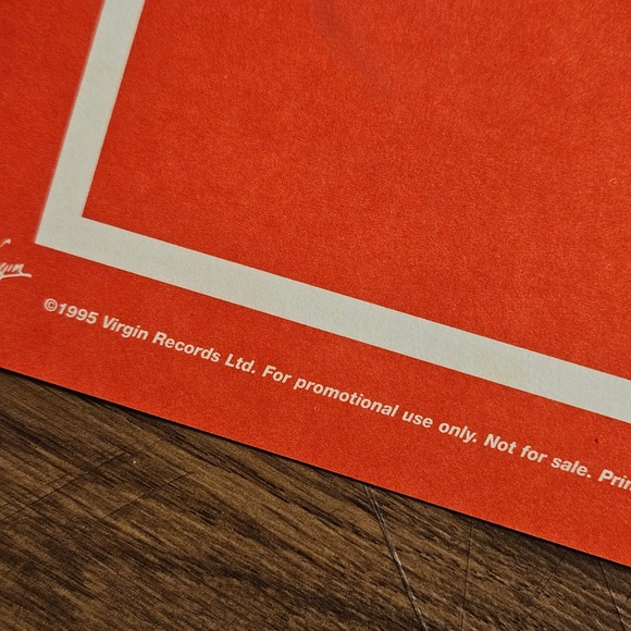 Massive Attack Protection 12x12 Double Sided Flat Promo Poster 1995 Trip Hop - Picture 3 of 3